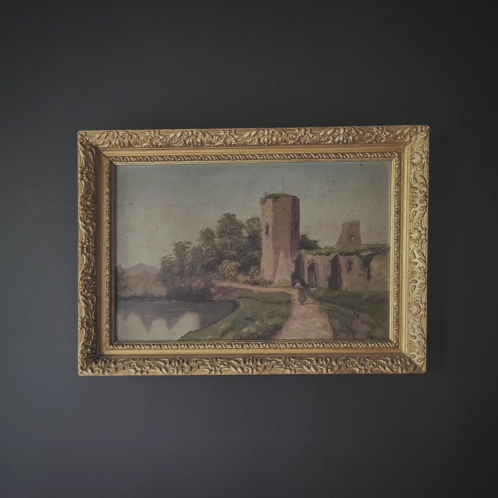 Dutch scene oil painting